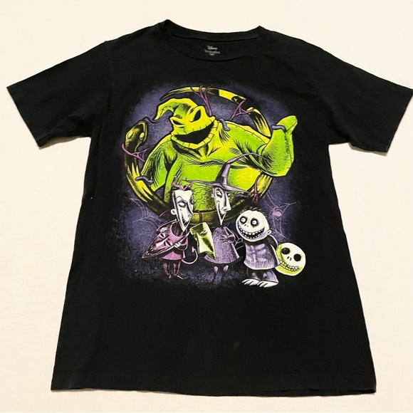 Disney Tops - Disney Nightmare Before Christmas Oogie Boogie T-Shirt Lock Shock Barrel Medium